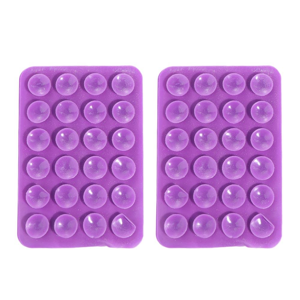 Backed Adhesive Square Phone Mat Wall Stand Mat Phone Suction Pad Suction Cup Mat Mobile Phone Holder Suction Phone Holder