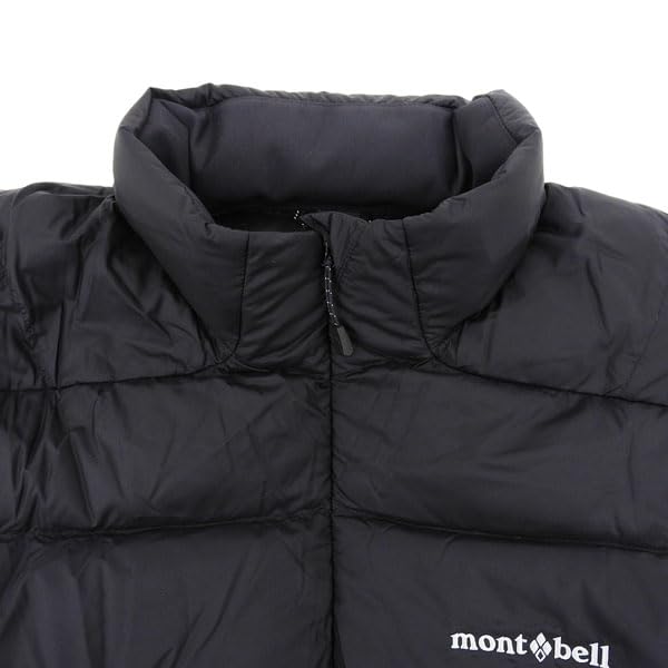 Montbell Light Alpine Down Jacket, Men's, Outerwear, Cold Weather Wear, Mountaineering, Trekking, 1101608 (Black/L)