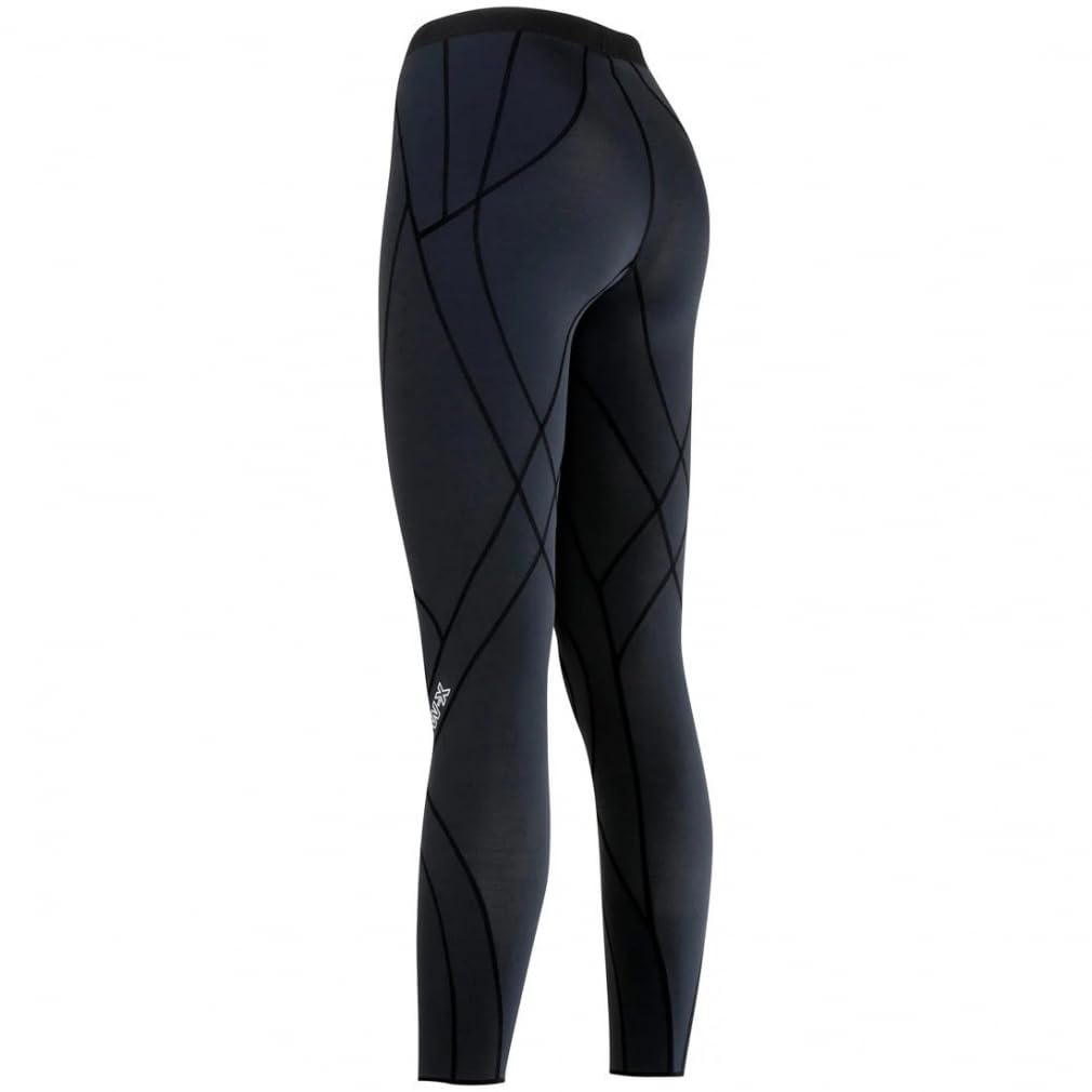 Wacoal Generator Model Sports Tights and UV Protection Size LT CW-X (Long Length), Moisture-Wicking, Quick-Drying, (Over 90%), HZY669, Women's, BL,