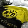 1PC Borussia Custom Name Patterned Flannel Blanket Suitable For All Seasons for Home Decor Warmth and Comfort Gifts Holiday Present