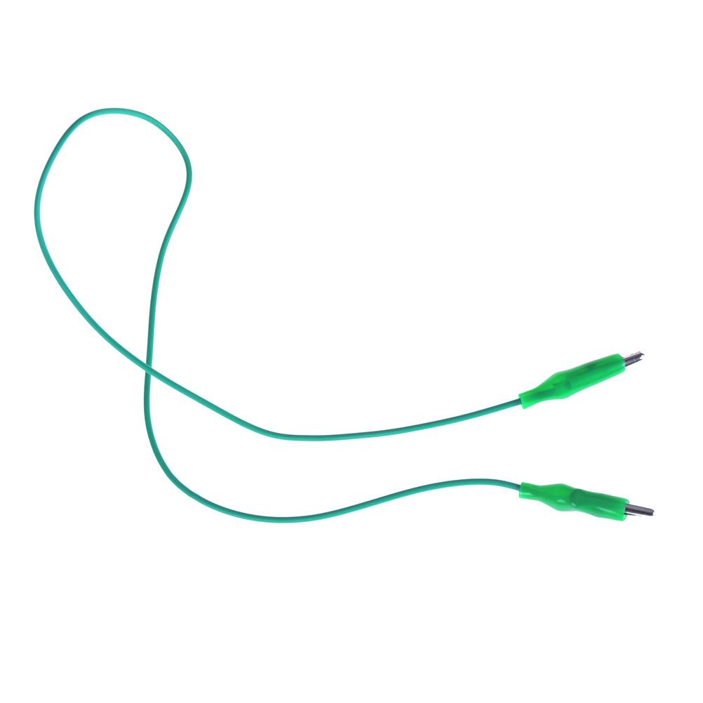 10 Pcs Colorful Double Ended Alligator Clips Test Lead Jumper Wires