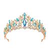 Bridal Tiara Crown Wedding Dress Hair Accessories Stage Host Welcome Baroque Queen Birthday Jewelry Women