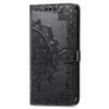 For TCL 50 5G Case Mandala Embossed Design Leather Wallet Phone Cover