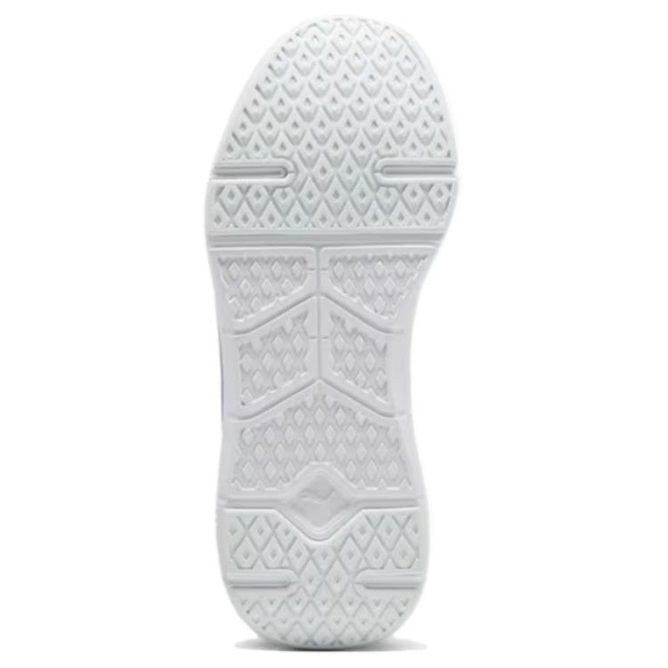 New PUMA Softride Pro Slip Resistant And Breathable Low Top Running Shoes Women's White Purple 309982-05