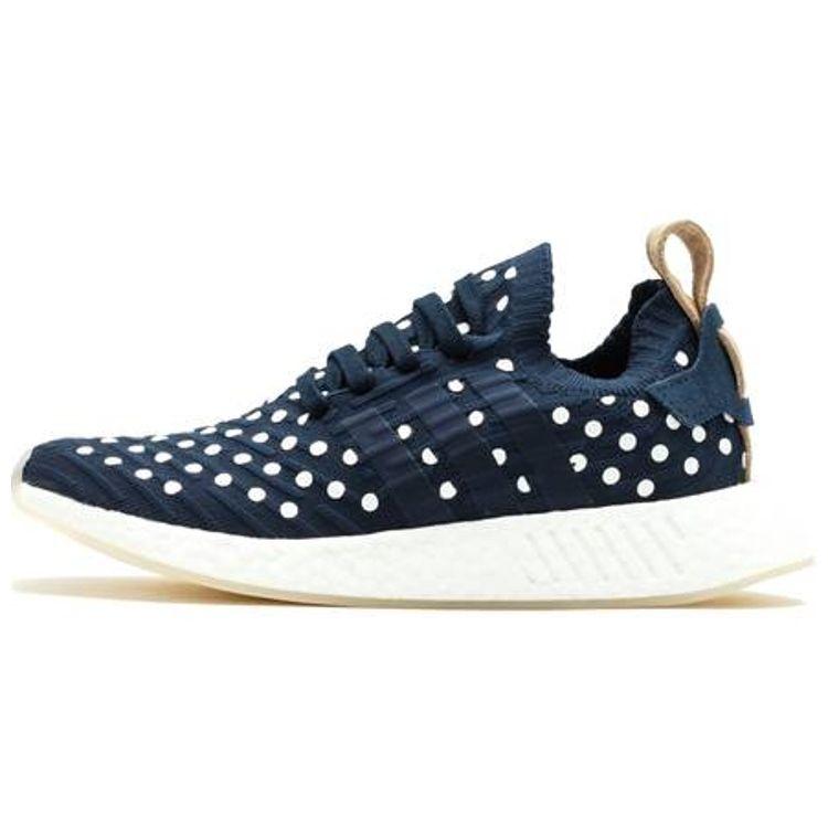 

adidas NMD_R2 PK Collegiate Navy Женские кроссовки Blue Footwear-White BA7560