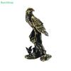 Mini Brass Vintage Copper Bird Figurine Handmade Eagle Ornament Crafts Home Office Desk Animal Decoration
