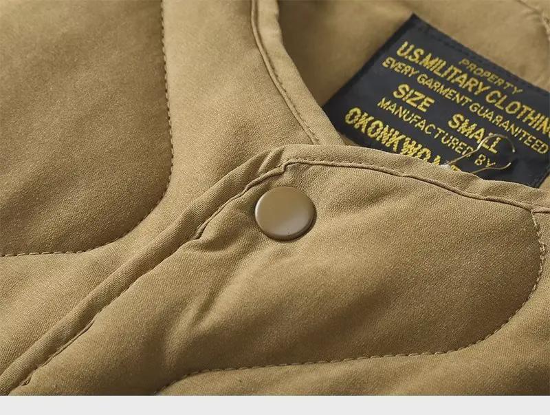 2024 Retro Quilted Thick Cotton Coat for Men - Trendy, Warm, All-Match Autumn/Winter Jacket