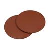 PU Leather Square/round/hexagon Coaster Heat Resistant Waterproof Cup Mat Nordic Style Morandi Color Insulation Mat Living Room