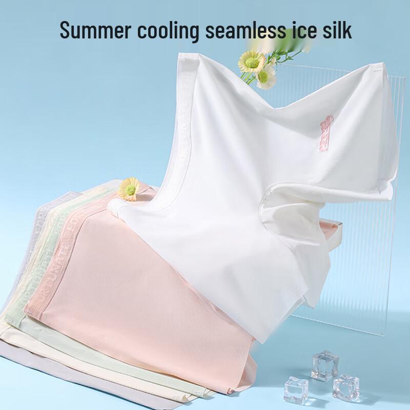 Mao Ren Girls' Ice Silk Safety Shorts