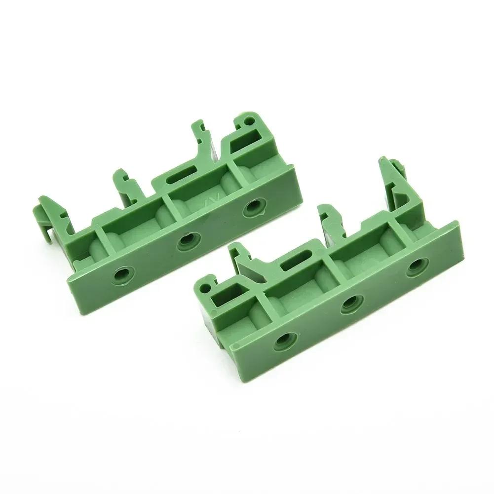 2 Set DRG-01 PCB DIN 35 Rail Mounting Adapter Circuit Control Board Bracket Holder Industrial Electrical Equipment Accessory