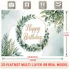 Polyester Photography Birthday Backdrop 1pc - Wall Hanging Decor