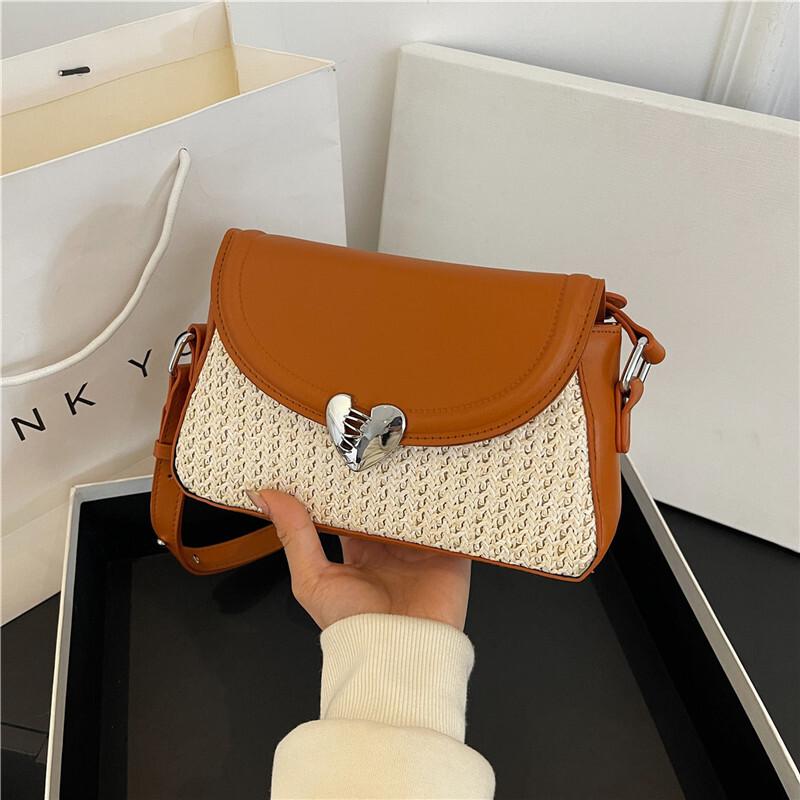 

Плетеная сумка через плечо для женщин, женская сумка через плечо, маленькая сумка для сообщений