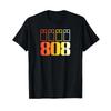 Analog Midi Synthesizer T Shirt 808 Drum Machine Vintage Fashion Stylish Comfortable Casual Soft Graphic Stretched