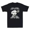 Dog Lovers Dont Eat Dogs Animal Lovers Dont Eat Animals Vintage Unisexs Tshirt