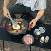 ISE MOUNT Outdoor Shockproof 2-Compartment Transparent Portable Egg Storage Box