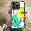 S-Splatoons Game Plating Phone Case For Iphone 16 17 Pro Max Air 16E 14 15 Plus 12 13 Mini Anti-Fall Airabag Cover