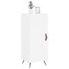 VidaXL Buffet blanc 34,5x34x90 cm bois d'ingénierie 830412
