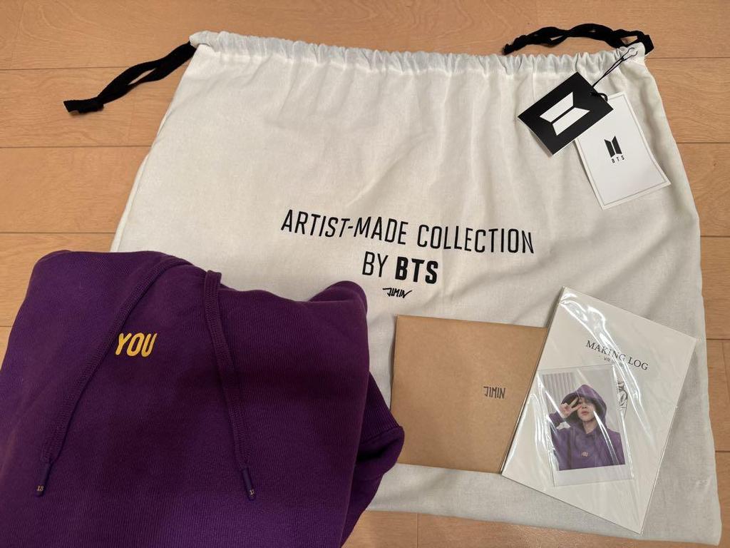 [USED] Official BTS Artist Made Jimin Hoodie, Size S, JIMIN
