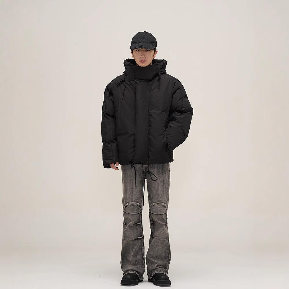 Winter Design Sense Nische Kapuzen Baumwolljacke Herren Street Mantel Paar