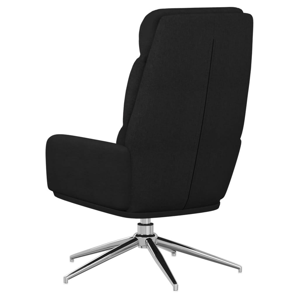 Relax Chair Black Fabric