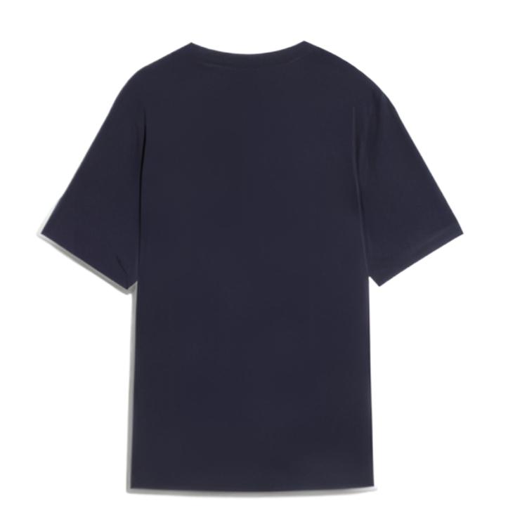 Puma Ess Elevated Ss25 Tee Fashion Comfortable Trendy Versatile Short Sleeve T-Shirt Men Tops Navy-Blue 688925-16