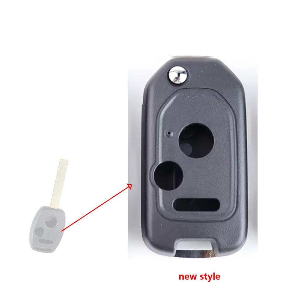 2 3 4 Bottons/Modifying Car Key Fob Case Shell Housing For Honda Accord Crv Pilot Civic Fit Insight Ridgeline Hrv Jazz 2008