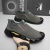 Breathable Steel Toe Slip-On Work Shoes for Spring and Autumn