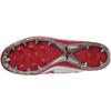 Mizuno Light Revo Buddy Point Size White x Red Spikes, 11gp232162, 25.0cm,
