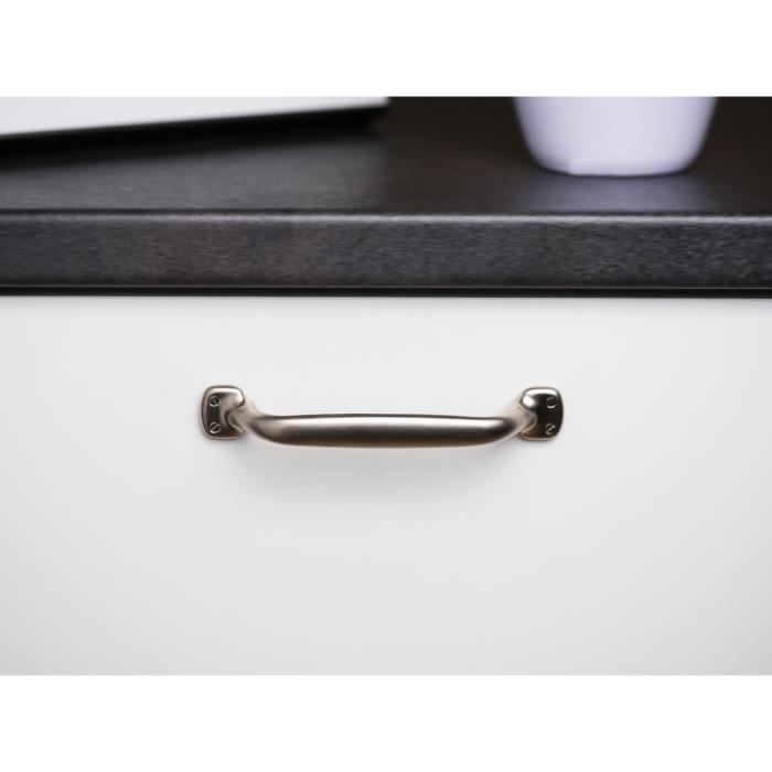 Furniture Handle - Matte Zamak - Bar Model - Center Distance 96 Mm - Set of 4 - Screws Included