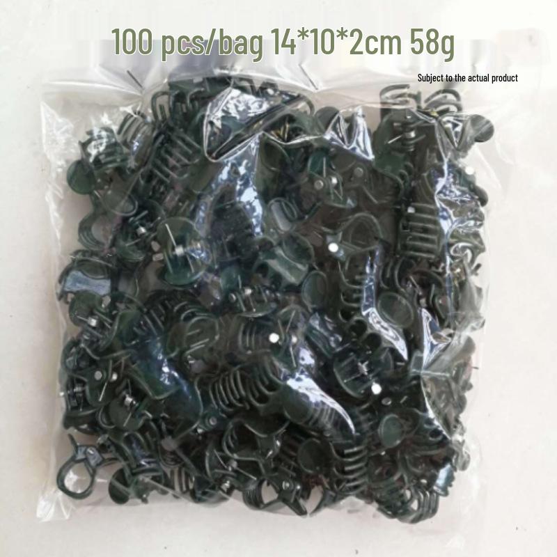 Phalaenopsis Orchid Plastic Vine Support Clips (1.5cm Width)