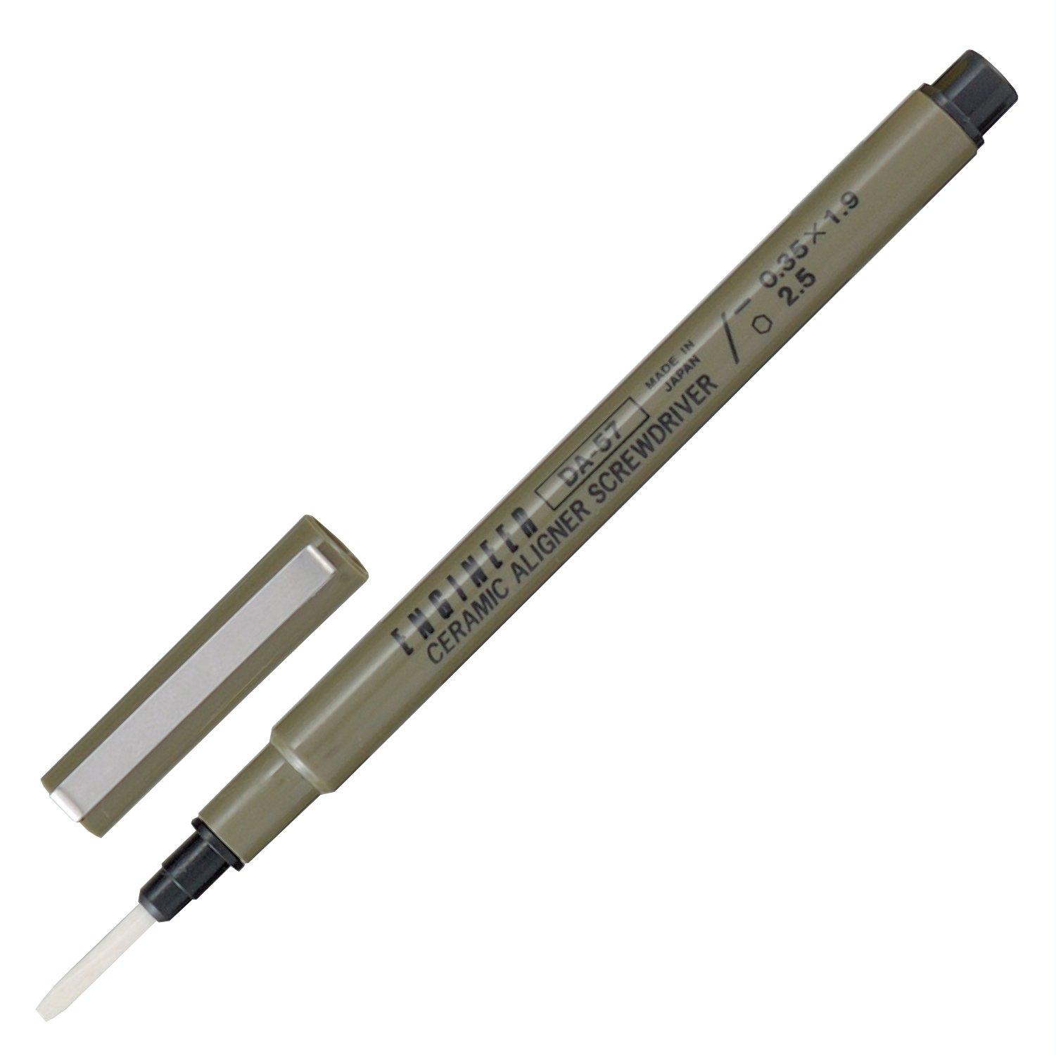 

ENGINEER Ceramic Adjustment Driver -0.35 x 1.95mm DA-57