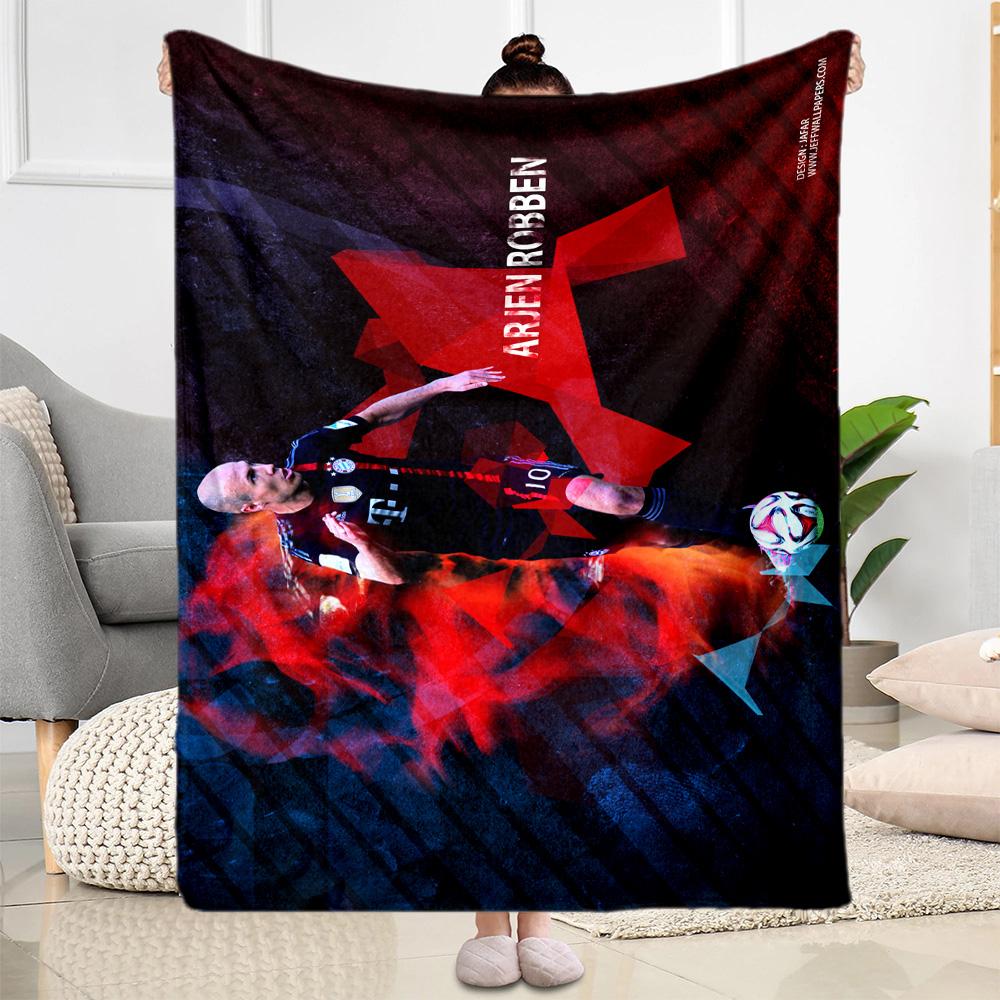 Robin Van Persie's Skills Decke Weich Warm Gemütlich Geeignet für Stuhl Wohnzimmer Sofa für Alle Anlässe Digitaldruck