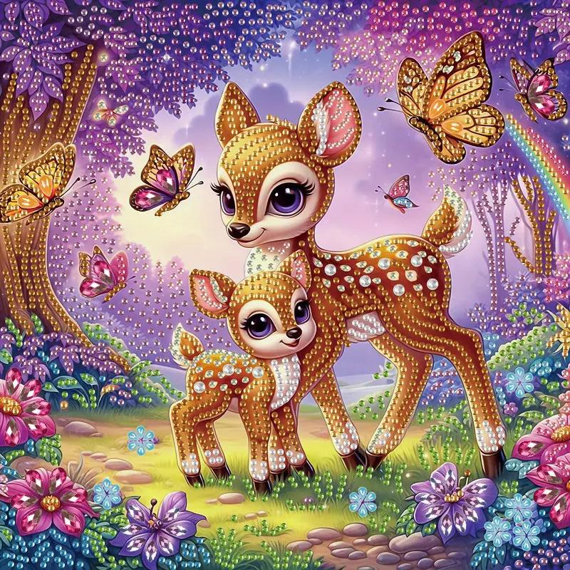 Diamond Painting, Special-Shaped Diamond Painting, Handmade Sticker Material Package 30 * 30 Diamond Sticker Diy Decorative Painting Cross-Border