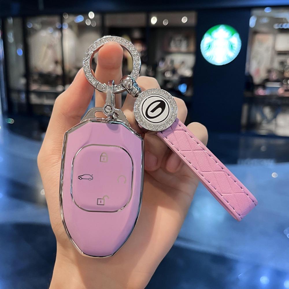 Aluminum Alloy Full Protection Key Cover for GAC Trumpchi M8 Master Shadow Panther E9 Shadow Cool GS3 Shadow Speed