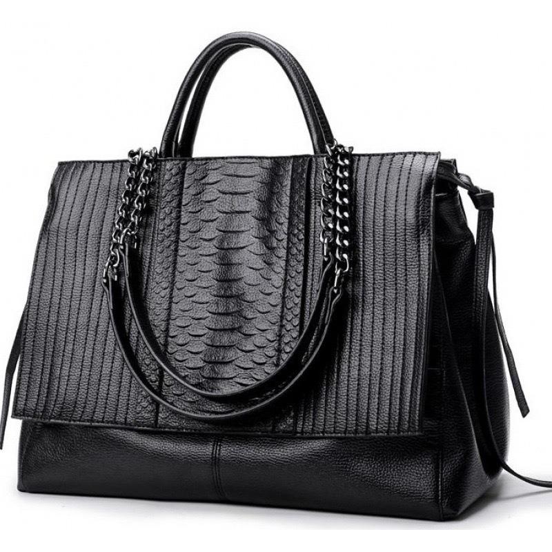 New Large-capacity Women's Bag Light Luxury Shoulder Portable Work Briefcase Simple