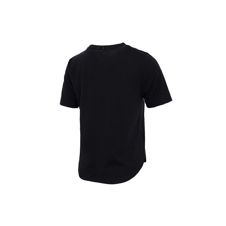 Nike Casual Breathable Round Neck Short Sleeve T-Shirt Women Tops Black DC4324-010