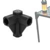 4pcs Table Feet Protectors with 4x Camping Tables Connectors Table Leg Cap Covers for Outdoor Activities Picnic BBQ