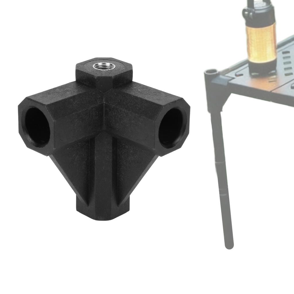 4pcs Table Feet Protectors with 4x Camping Tables Connectors Table Leg Cap Covers for Outdoor Activities Picnic BBQ
