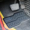 Roestvrij Staal Auto Slijtvast Pedaal Anti Slip Metaal Rempedaal Verdikt Pedaal Hoofdcabine Metaal Reparatie Beschermende Voetmat