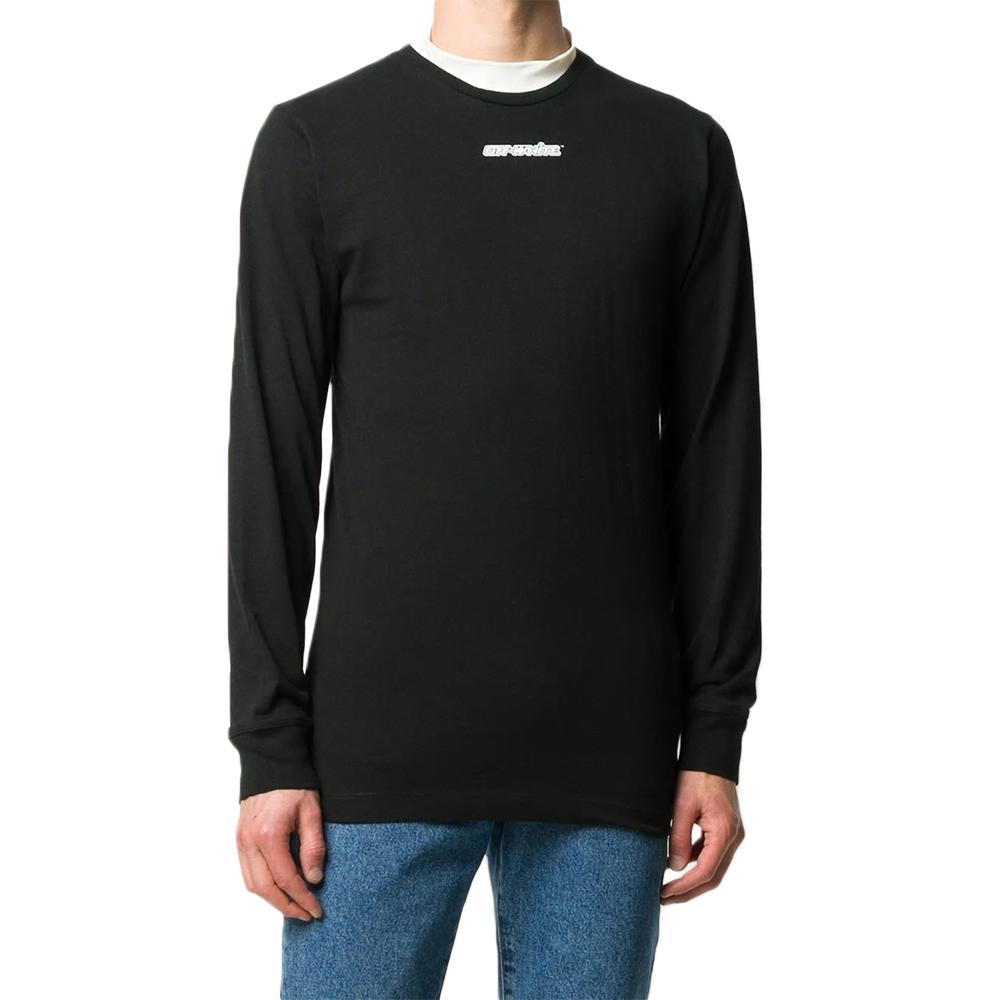 OFF WHITE FW20 T-Shirt Herren Schwarz OMAB001E20JER0031025