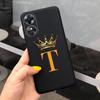 For Oppo A17 Case CPH2477 Luxury Letters Cover Soft Silicone Phone Case For Oppo A17K A 17 OppoA17 Back Cover 6.56'' Fundas Capa