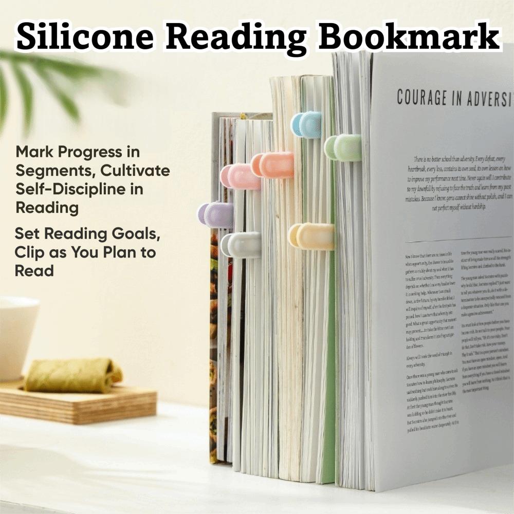 Reusable Page Following Bookmark Portable Book Page Holder New Reading Marker  Student Stationery