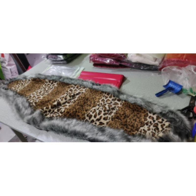 

Имитация лисьего меха шаль ципао невесты накидка для свадебного платья утолщенное пальто из искусственного меха женский зимний жилет короткое пальто One size цветной печати леопарда