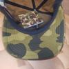 Used A BATHING APE Camouflage Mesh Cap Hat