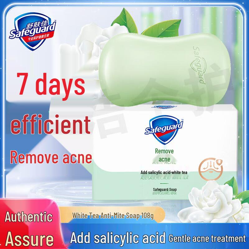 Safeguard Anti-Akne Weißer Tee Seifenstücke