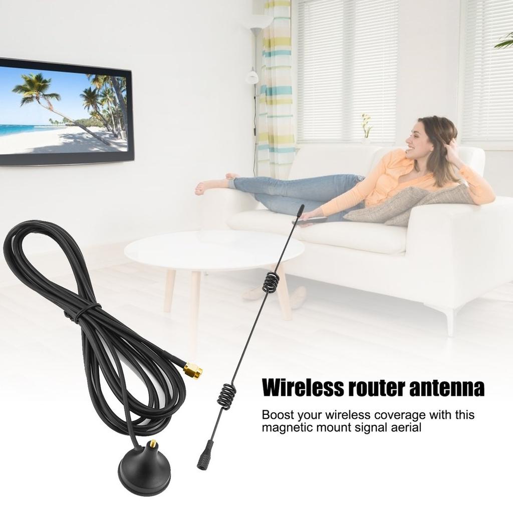Buy SX SMA 2.4GHz 3DBI Wireless Wifi WLAN 5 X Range Booster Antenna  Extender + Base at affordable prices — free shipping, real reviews with  photos — Joom