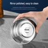 Gu Rou 304 Stainless Steel Multi-Purpose Food Storage Bowls with Lids (5-Pack)