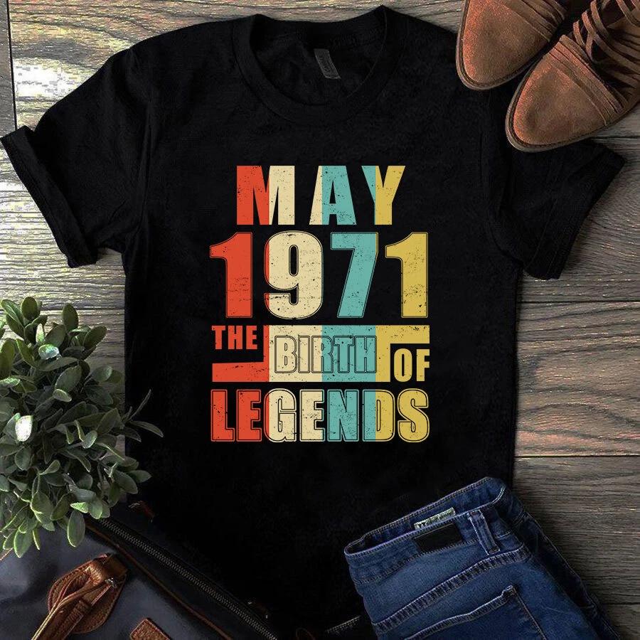 Men s and Women s T-shirts May 1971 The Birth XXXL