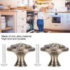 10 Set Solid Round Furniture Handle Antique Brass Door Pulls Cabinet Handle  Home Decor