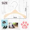 TKY Pet Hanger for Pets Dog Wear Hanger Clothes Pet Shop Set of 10